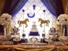 IMG_E4543-slatki sto-dekoracija rodjendana-konjici-dekoracija za krstenje-kolacici-plavo zlatna dekoracija slatkog stola
