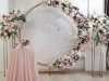 cvetni prsten - cvetni ring - fotozona - pozadina za slikanje - ruže - nežno roze - pink IMG-8087
